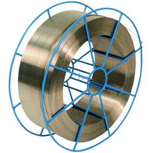 Carrete de alambre de soldadura personalizado de Ø 0,8mm, capacidad de 5 kg para acero al carbono, aleación de cobre, Co2, acero bajo en carbono, acero dulce, OEM, ODM - Product Image 1