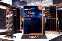 Panneaux solaires Aiko NEOSTAR 3P54 Mono-glass 470W-500W AIKO-A-MCE54Mw 470W 475W 480W 485W 490W 495W 500W Module Noir Bon Prix