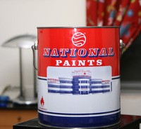 Peinture à l'émulsion nationale, peinture à l'eau pour murs intérieurs et extérieurs, production en gros par la gigafabrique