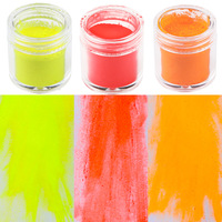 Poudre à ongles en acrylique néon à vente chaude, marque privée, poudre à ongles en immersion, poudre acrylique luminescente