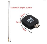 DVB-T ISDB-T Mini TV Dongle pour Mobile Pad Téléviseurs Pocket Android 13 TV Stick