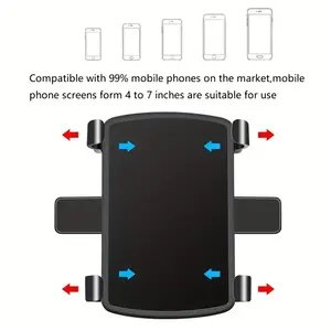 Support Téléphone de Voiture Rotatif à 360 Degrés Vente Chaude, Support de Navigation Multifonctionnel pour Tableau de Bord, Chargeur Portable et Rétroviseur - Product Image 5