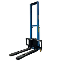 Nouveau transpalette élévateur autoporteur portable de 1000 kg, alimenté par batterie au lithium