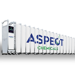 <span class=keywords><strong>Portail</strong></span> automatique coulissant électrique en acier inoxydable pour allée, coulissant accordéon rétractable, avec couleurs de peinture pour écoles - Product Image 2