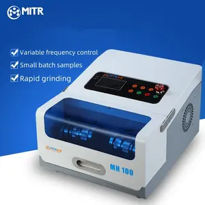 MITR High Energy Oscillating Ball Mill Horizontal Laboratory High-Throughput Dry Wet Cryogenic Tissue Grinder