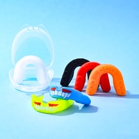 Protège-dents de boxe avec logo personnalisé pour le sport pour le basket-ball MMA Muay Thai Gum Shield Protector Bucal