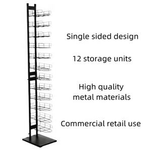 Стойка-дисплей для головных уборов из металлической проволоки с порошковым покрытием для розничных магазинов, для кепок-бини и аксессуаров - Product Image 4