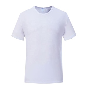 T-shirt décontracté pour homme à col rond et manches courtes en satin 100 % polyester, imprimé par transfert thermique, longueur standard, respirant, écologique, personnalisable - Product Image 4