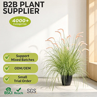 Élégant Arbre d'Allium Artificiel Blanc 120cm en Pot pour Décoration de Hall d'Entrée de Villa de Luxe ou Table Console