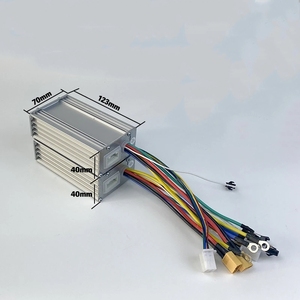 ชุดควบคุมมอเตอร์ไร้แปรงถ่านยี่ห้อ Yunli รุ่น 9Mosfets ติดตั้งง่าย 25A 28A สำหรับสกู๊ตเตอร์ไฟฟ้า 48V/52V/60V ขายส่ง - Product Image 1