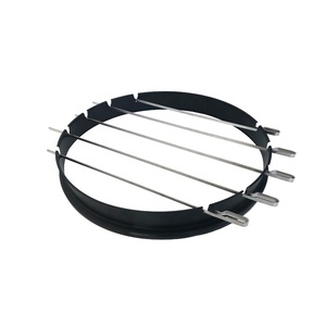 Anillo de <span class=keywords><strong>Asador</strong></span> con Juego de Brochetas para Parrillas de Carbón de <span class=keywords><strong>22</strong></span> 1/2 Pulgadas, Resistente a la Corrosión y al Calor, Marca JX, Modelo JXR550C - Product Image 2