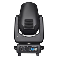 Proyector de Haz RGBW de 380W, Cabeza Móvil, Luz DJ, Controlador DMX 512 de 16 Canales, 14 Colores, Iluminación Profesional para Escenarios, Discotecas, Fiestas y Eventos