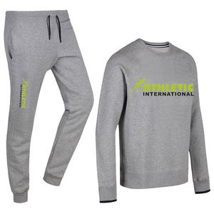 Chándal de algodón rojo para hombre, traje de manga larga con tu logotipo personalizado - Product Image 6