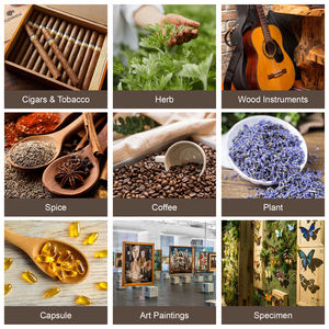 Paquete de Madera de Cedro Vanace RH62% 69% 72% Portátil y Ecológico para Control de Humedad Bidireccional en Humidores de Cigarros y Hierbas, Estilo Americano - Product Image 4