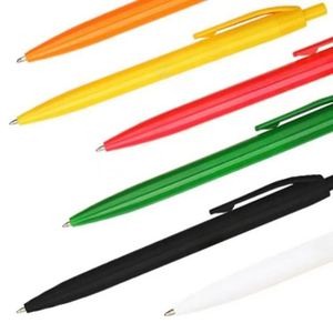 23 Stylos rétractables promotionnels en plastique à prix abordable avec impression de logo personnalisé, encre 1,0 mm, certifiés, échantillon gratuit disponible - Product Image 4