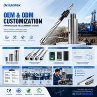 Herramienta de Medición de Presión Drillsoltek OEM Durante la Perforación, Sistema de Detección de Presión HDD en Tiempo Real