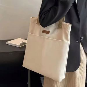 Women's Tote <b>Bag</b> Canvas <b>Sewing</b> Thread Large Capacity Handbag Convenient Practical Female's Canvas <b>Bag</b> - Product Image 2