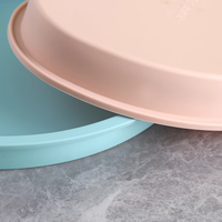 Grand Moule à Gâteau en Silicone Antiadhésif de 8 Pouces, Forme Cœur, pour Pain et Glace (Lettres)