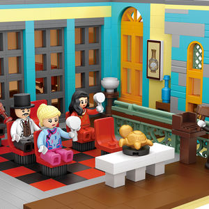 Juego de Regalo de Construcción y Modelo LOZ, Gran Venta, Bloques de Construcción Educativos con Vista a la Calle y Casa de <span class=keywords><strong>Subastas</strong></span> para Niños - Product Image 6