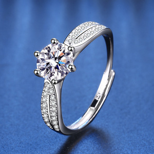 <strong>Cheap</strong> Diamond <strong>Ring</strong> Silver Engagement Wedding <strong>Promise</strong> <strong>Rings</strong> for Women - Product Image 1