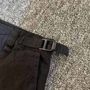 Pantalon cargo évasé démontable à fermeture éclair en nylon délavé vintage TS021 Ribstop pour hommes - Product Image 5