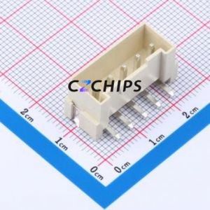 XY-VH3.96-5A51 Wire-to-Board Pin Header SMD,P=3.96mm Connector 1x5P 3.96mm Vertical Mount VH - Product Image 1