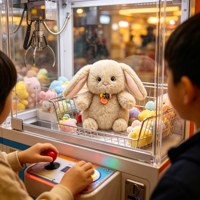 Peluche mignonne en gros : Lapin, Koala, Éléphant à longues oreilles – Prix pour machine à griffes, Cadeau d'anniversaire pour enfants, Peluche personnalisée OEM