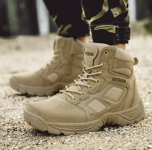 Botas de Senderismo para Hombre DF688, Ligeras, de Media Caña, Antideslizantes, Tácticas, para Exteriores - Product Image 6