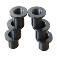 Douilles à bride sur mesure, usinées CNC de haute précision, en plastique (HDPE, ABS, Nylon, POM, UHMWPE) – Fabricant OEM