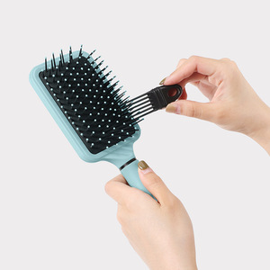 Peine <span class=keywords><strong>de</strong></span> Masaje Elegante para Uso Doméstico al por Mayor, Herramienta Multifuncional para Peinar y Estilizar el Cabello, Peine Redondo para Volumen y <span class=keywords><strong>Rizos</strong></span> - Product Image 3