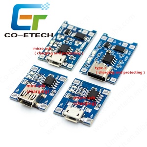 1A recargable módulo cargador <span class=keywords><strong>TP4056</strong></span> para 18650 batería de litio con conector Micro USB - Product Image 2