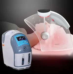 Salon vertical oxigen spray hydra 7 couleurs led thérapie oxygène machine dôme facial - Product Image 1