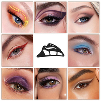 2026 Neues Cat Eye Makeup Schablonen werkzeug Perfect Symmetrical Winged Eyeliner Sticker Guide Wieder verwendbare Schönheits hilfe