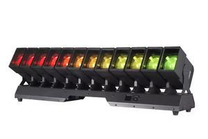 Lotus Professional 12x60W 4IN1 LED Tornado Luz de haz móvil (MOQ20pcs) con DMX512 para escenario DJ <span class=keywords><strong>Disco</strong></span> bar Studio <span class=keywords><strong>Performance</strong></span> - Product Image 2