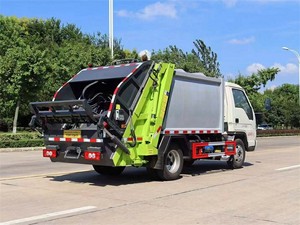 Camion de compactage des déchets Foton Mini 4X2 LHD/RHD 4m³ à prix d'usine pour l'assainissement communautaire - Product Image 5