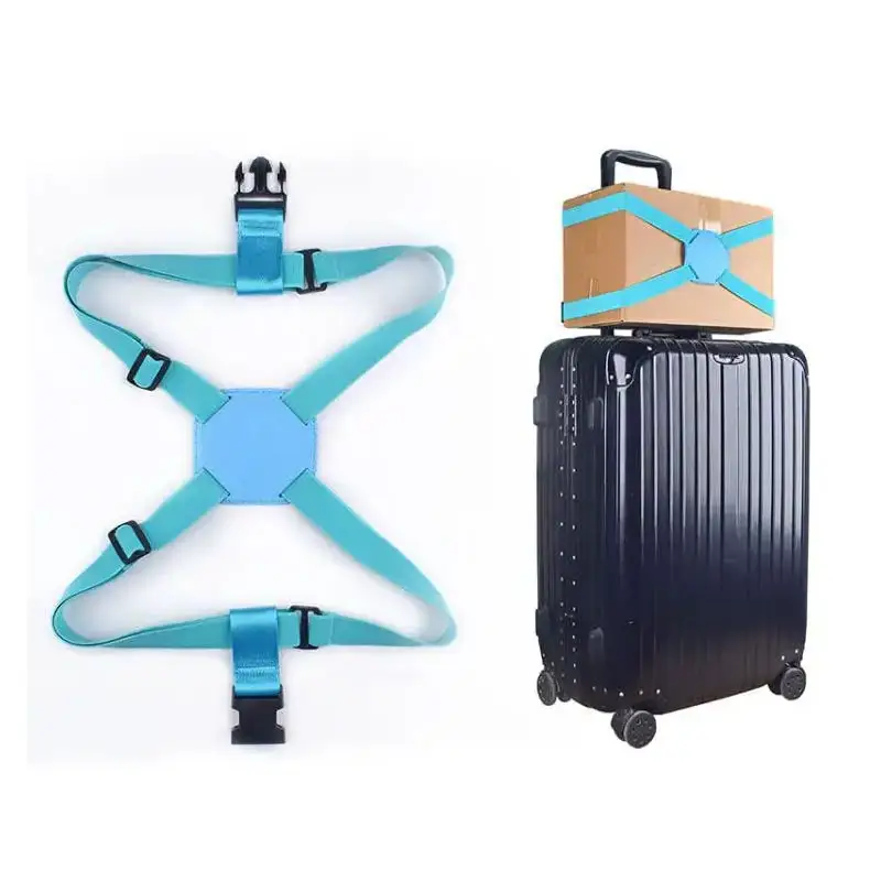사용자 정의 수하물 스트랩 가방 Bungees 추가 가방 쉬운 여행 가방 탄성 스트랩 벨트