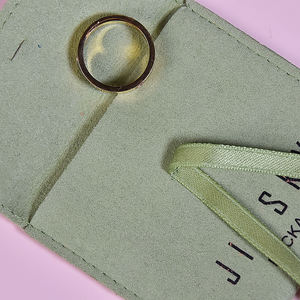 JINSKY Custom Luxury Microfiber Jewelry Bag with Long <b>Belt</b> Wholesale Luxury Jewellery Packaging <b>Pouch</b> with Logo - Product Image 5