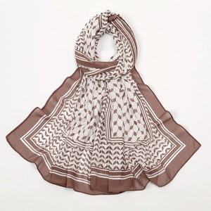 Hiyab de Moda con Estampado Kuffiyeh, Chifón Estampado, para Mujeres Musulmanas, Palestina, Eid, Ramadán - Product Image 3