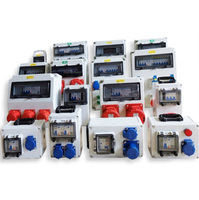Boîtier de jonction industriel portable MINGTUO étanche à la poussière IP67 en PC/ABS avec interrupteur à bascule et prise murale combinée pour extérieur