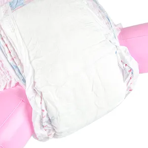 Free Sample Super Soft Pull up diapers For Baby nappy Rejected second grade b baby diaper supplier nappies
