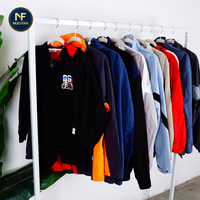 Jaket Pria Bekas dengan Ritsleting, Standar Ekspor Kelas A, Minimum Order 100 Kilogram