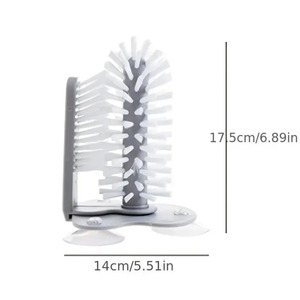 Cepillo Giratorio de Succión para Vasos, Tazas y Botellas, Herramienta de Limpieza para Fregadero de Cocina - Product Image 6