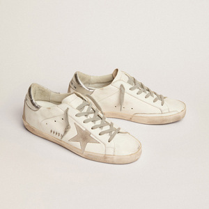 Baskets compensées discrètes pour femme en <span class=keywords><strong>cuir</strong></span> véritable, chaussures décontractées blanches, tendance, tailles 36-44 - Product Image 1