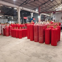 Système d'extinction d'incendie automatique FM200 personnalisé pour les projets de protection incendie industrielle à grande échelle