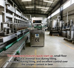 Système de remplissage et de bouchage automatique électrique <span class=keywords><strong>mini</strong></span>, à économie d'énergie, haute précision, pour eau pure et bière, 500 ml, pour canettes métalliques - Product Image 2