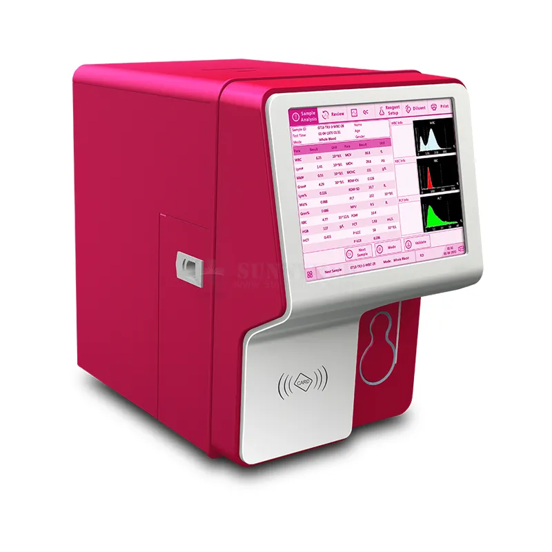 SYW-VH30プロフェッショナルCbc血液検査機器全自動アナライザーCBCマシン獣医血液分析装置