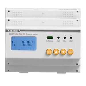 Acrel DJSF1352-RN DC Energy Meter Dual Channel Rail Mounted 1500V Single Phase Voltage Measurement - Product Image 4