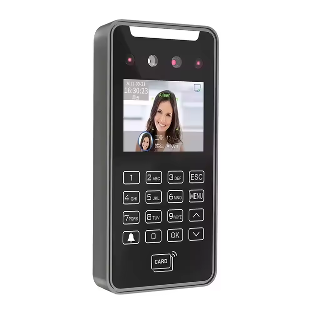 AI20 Dynamic Face Recognition RFID Password Access Control Time Attendance Cloud Web Software Smartphone OEM Logo WiFi TCP/IP