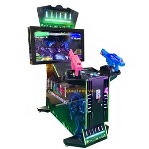 Máquina de Videojuegos Arcade de Tiro para Dos Jugadores con Pantalla LED de 42 Pulgadas, Personalizable, Operada con Monedas, para Niños de 6+ Años, Centros de Juego - 'Alien' - Product Image 3