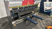 Petite presse plieuse CNC entièrement automatique pour tôles d'aluminium 12T600, entièrement électrique, avec pompe moteur, haute précision